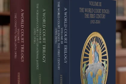 Thumbnail for the post titled: Book launch: A World Court Trilogy